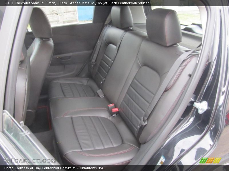 Rear Seat of 2013 Sonic RS Hatch