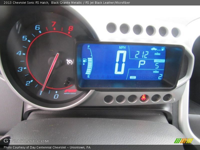  2013 Sonic RS Hatch RS Hatch Gauges