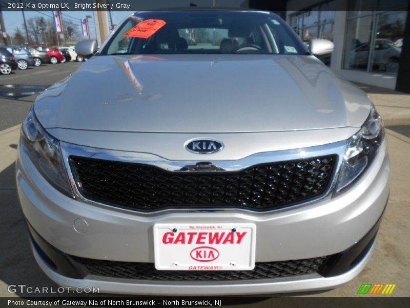 Bright Silver / Gray 2012 Kia Optima LX
