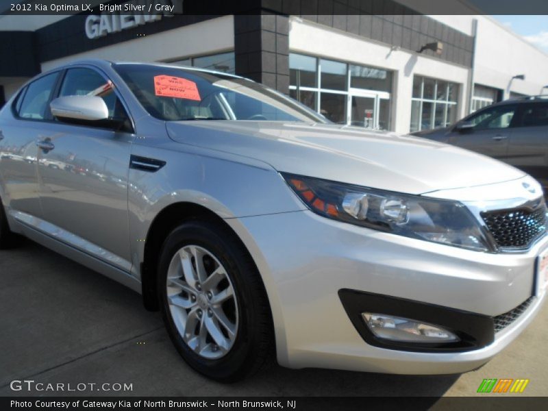 Bright Silver / Gray 2012 Kia Optima LX