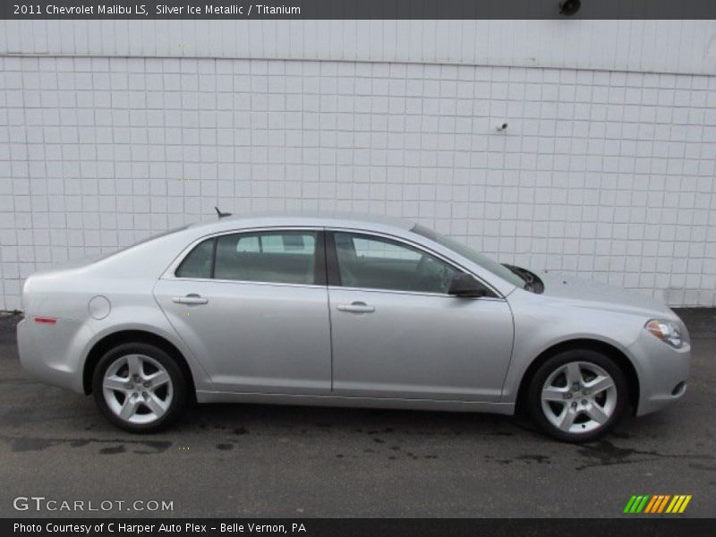 Silver Ice Metallic / Titanium 2011 Chevrolet Malibu LS