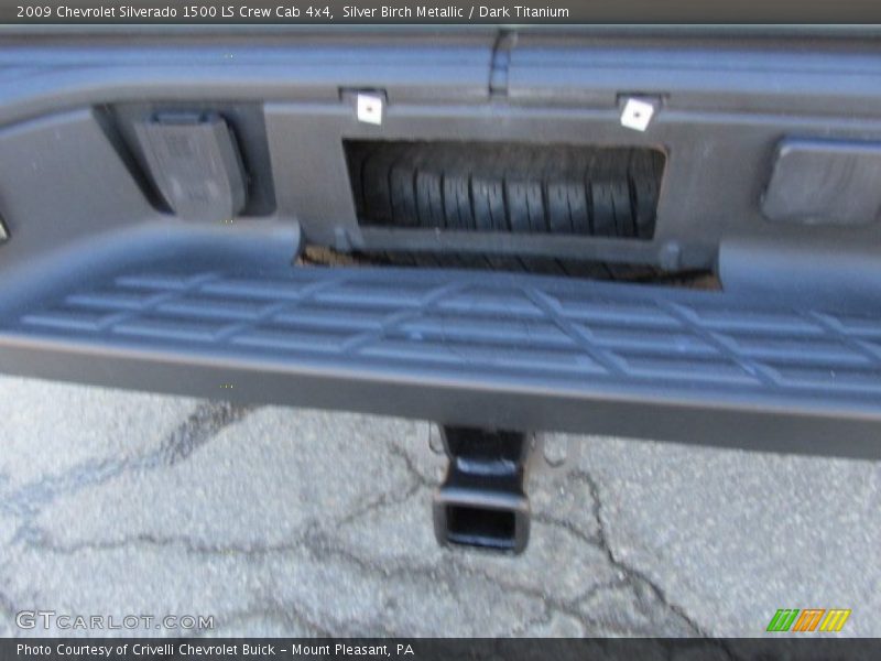 Silver Birch Metallic / Dark Titanium 2009 Chevrolet Silverado 1500 LS Crew Cab 4x4