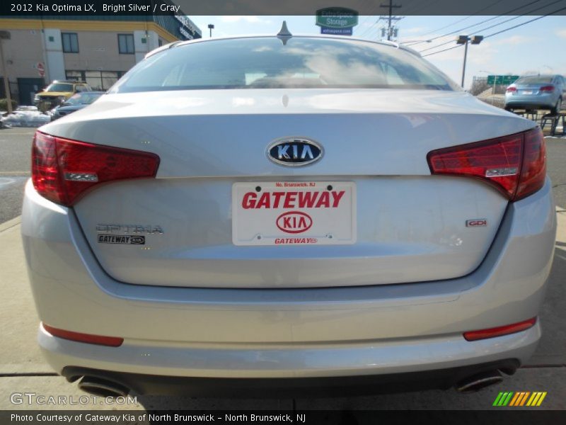 Bright Silver / Gray 2012 Kia Optima LX