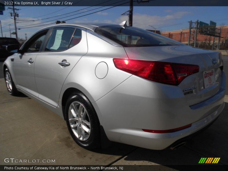 Bright Silver / Gray 2012 Kia Optima LX