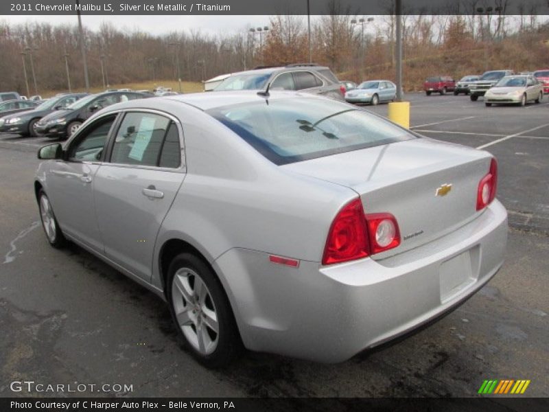 Silver Ice Metallic / Titanium 2011 Chevrolet Malibu LS