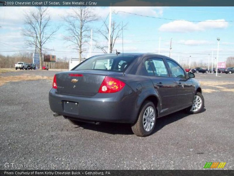 Slate Metallic / Gray 2009 Chevrolet Cobalt LT Sedan