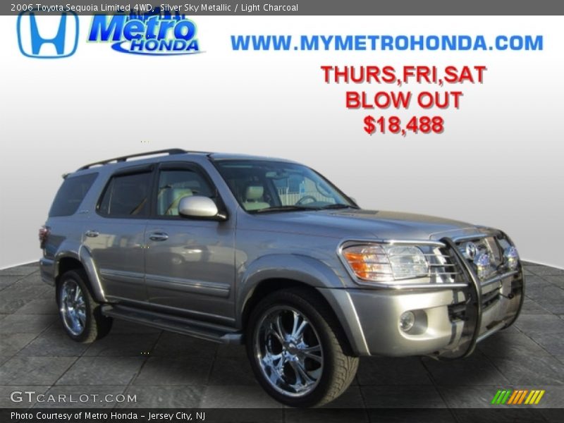 Silver Sky Metallic / Light Charcoal 2006 Toyota Sequoia Limited 4WD
