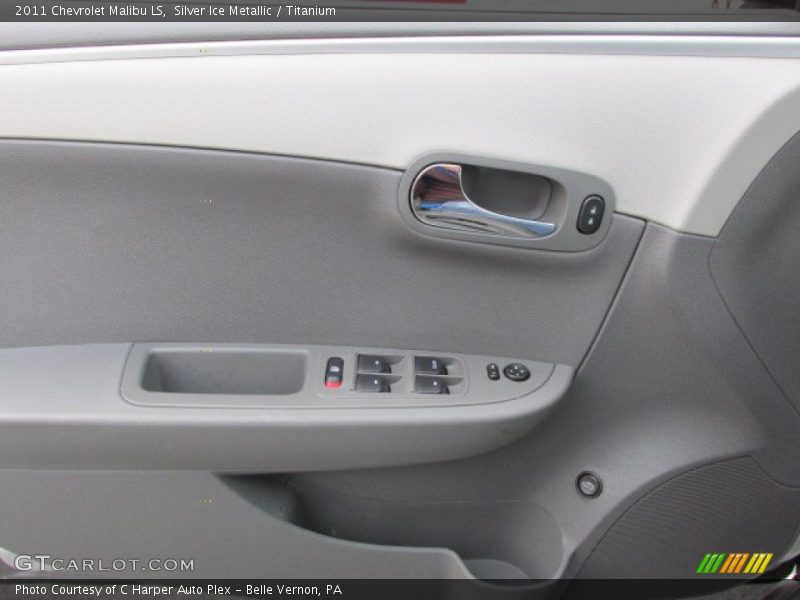 Silver Ice Metallic / Titanium 2011 Chevrolet Malibu LS