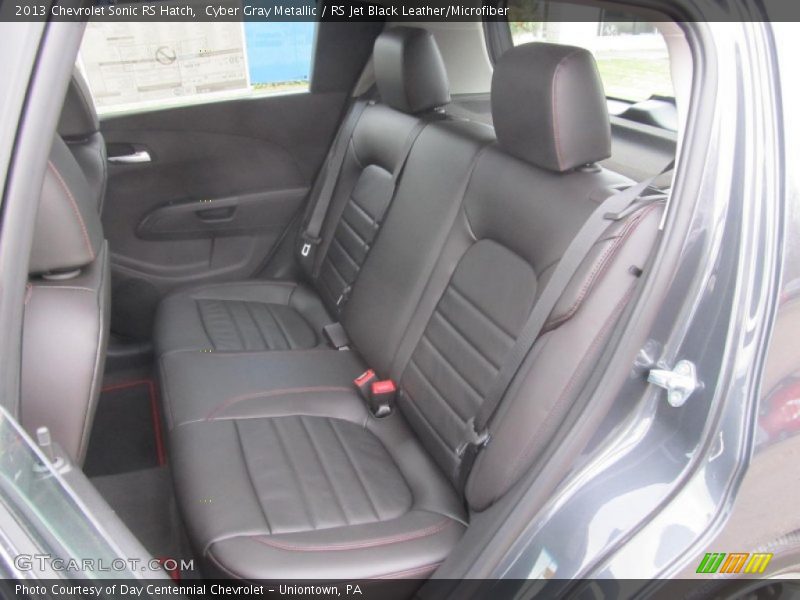 Rear Seat of 2013 Sonic RS Hatch