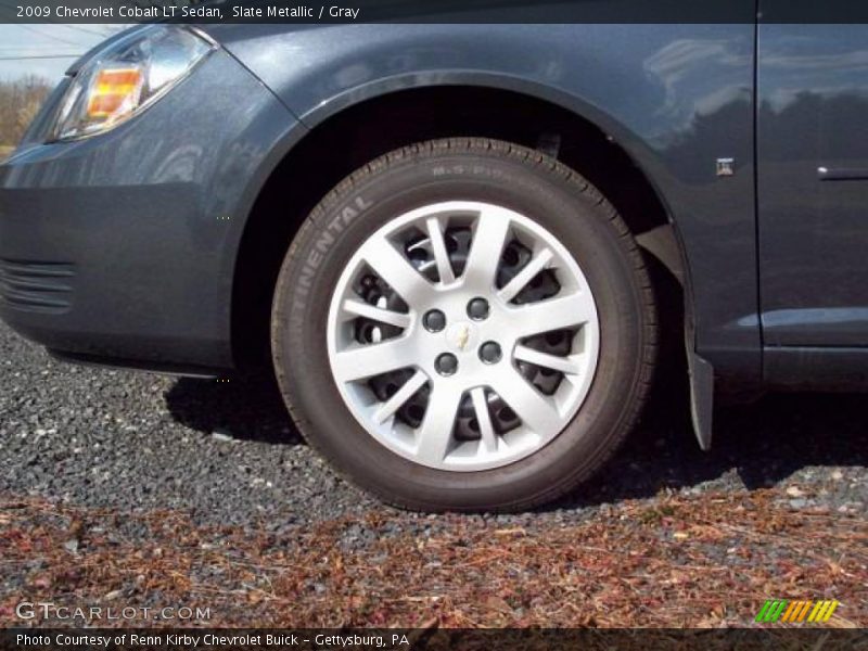 Slate Metallic / Gray 2009 Chevrolet Cobalt LT Sedan
