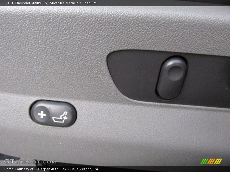 Silver Ice Metallic / Titanium 2011 Chevrolet Malibu LS