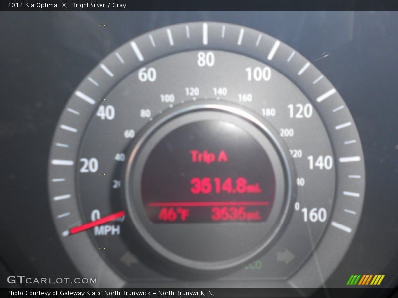 Bright Silver / Gray 2012 Kia Optima LX