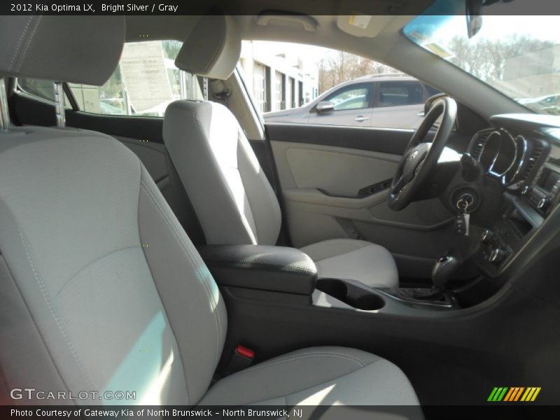Front Seat of 2012 Optima LX