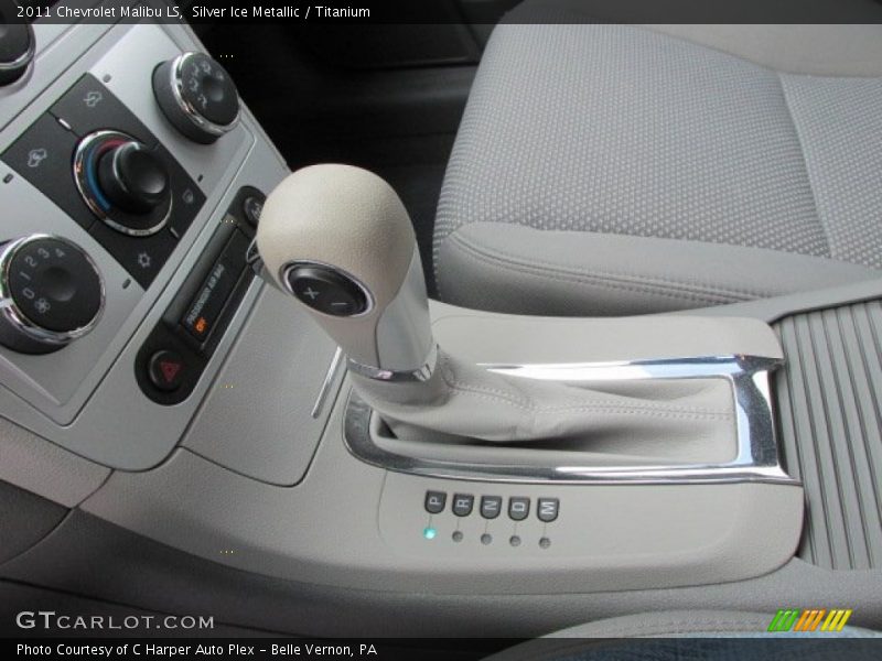 Silver Ice Metallic / Titanium 2011 Chevrolet Malibu LS