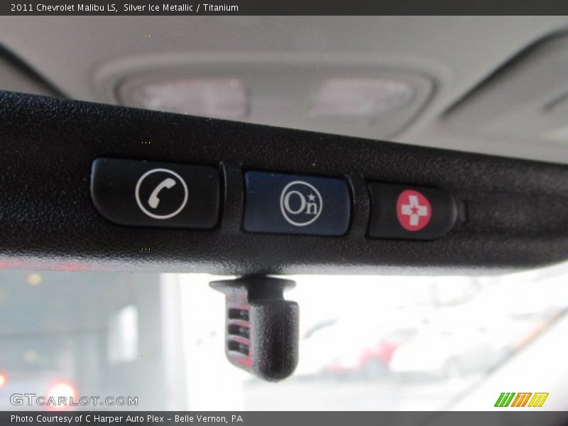 Silver Ice Metallic / Titanium 2011 Chevrolet Malibu LS