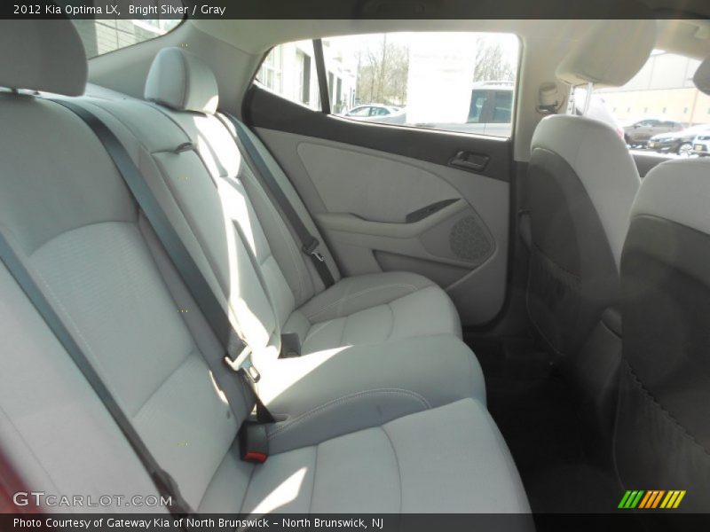 Rear Seat of 2012 Optima LX