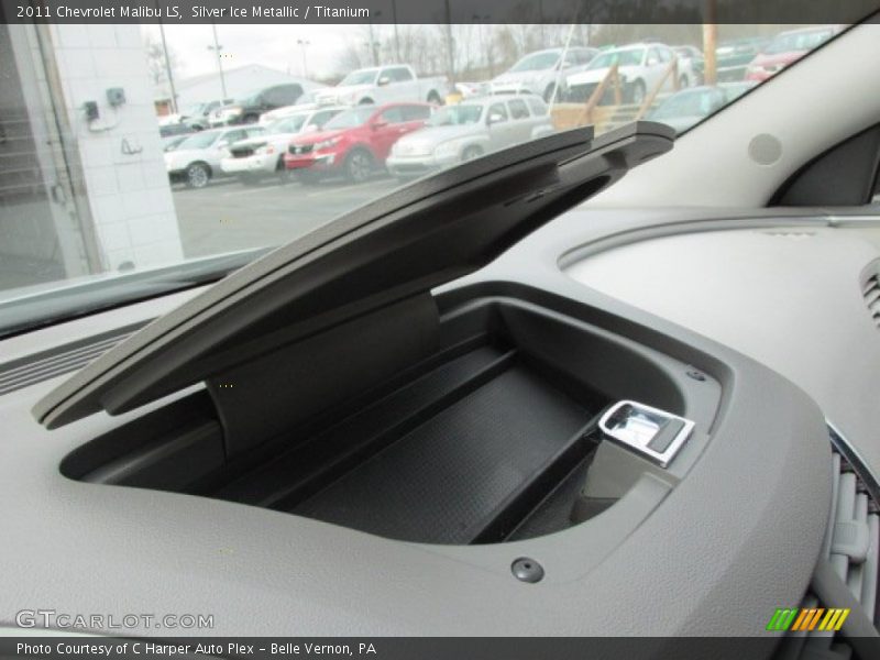 Silver Ice Metallic / Titanium 2011 Chevrolet Malibu LS