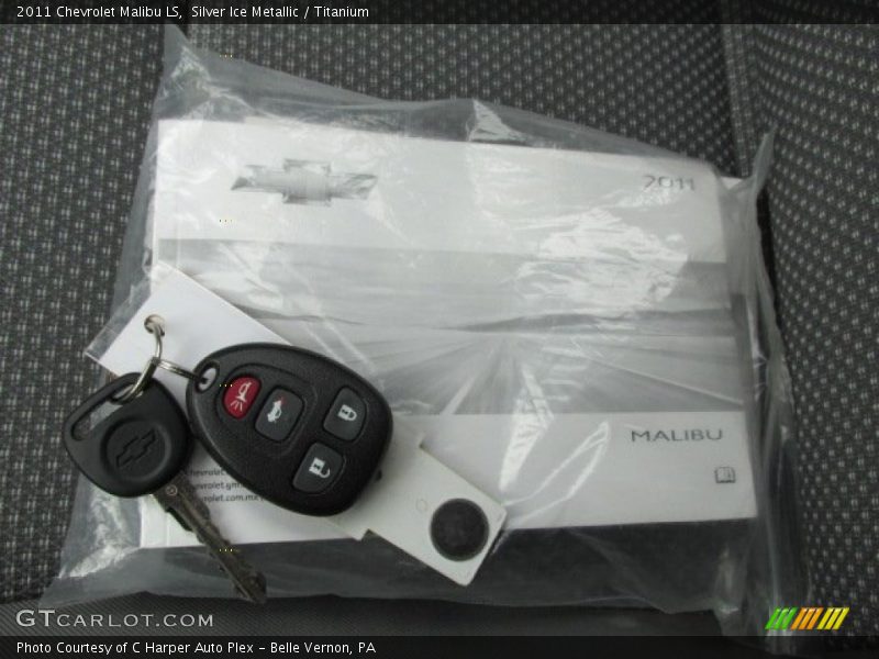 Silver Ice Metallic / Titanium 2011 Chevrolet Malibu LS