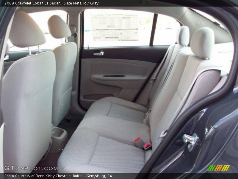 Slate Metallic / Gray 2009 Chevrolet Cobalt LT Sedan