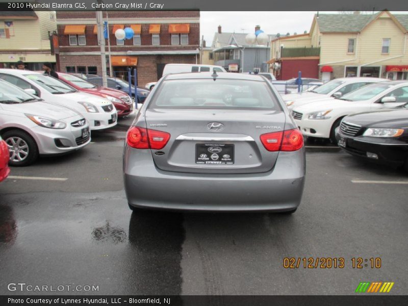 Carbon Gray Mist / Gray 2010 Hyundai Elantra GLS