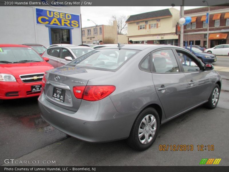 Carbon Gray Mist / Gray 2010 Hyundai Elantra GLS