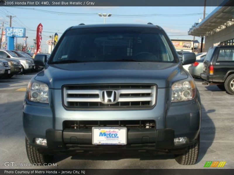 Steel Blue Metallic / Gray 2006 Honda Pilot EX 4WD