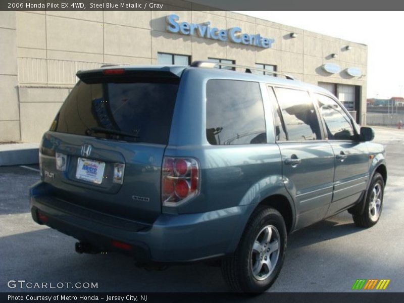 Steel Blue Metallic / Gray 2006 Honda Pilot EX 4WD