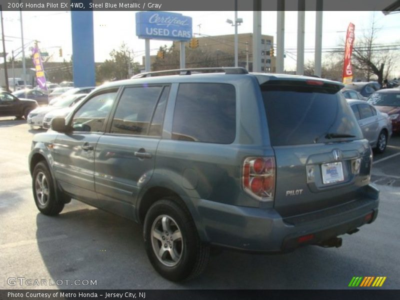 Steel Blue Metallic / Gray 2006 Honda Pilot EX 4WD