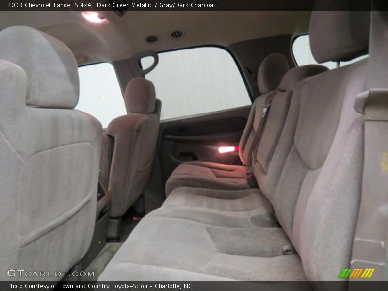 Dark Green Metallic / Gray/Dark Charcoal 2003 Chevrolet Tahoe LS 4x4