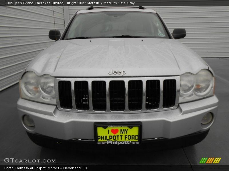 Bright Silver Metallic / Medium Slate Gray 2005 Jeep Grand Cherokee Limited