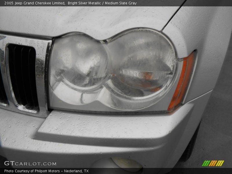 Bright Silver Metallic / Medium Slate Gray 2005 Jeep Grand Cherokee Limited