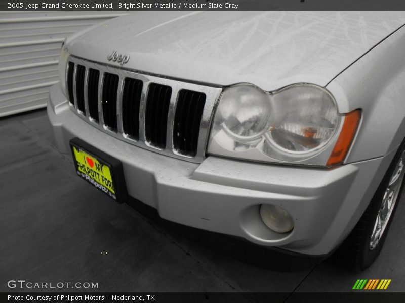 Bright Silver Metallic / Medium Slate Gray 2005 Jeep Grand Cherokee Limited