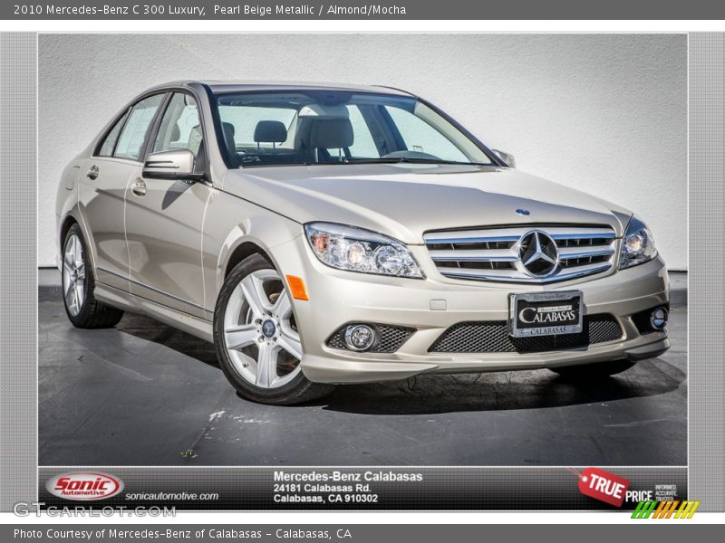 Pearl Beige Metallic / Almond/Mocha 2010 Mercedes-Benz C 300 Luxury