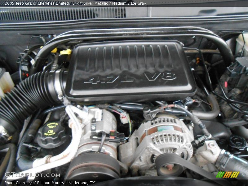  2005 Grand Cherokee Limited Engine - 4.7 Liter SOHC 16V Powertech V8