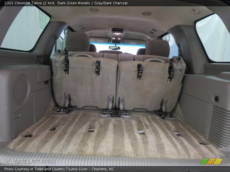 Dark Green Metallic / Gray/Dark Charcoal 2003 Chevrolet Tahoe LS 4x4