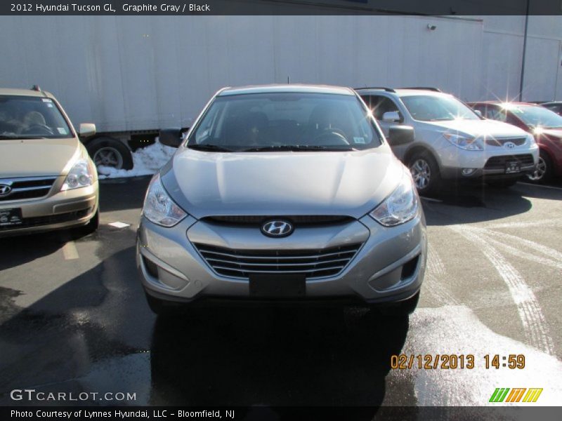 Graphite Gray / Black 2012 Hyundai Tucson GL