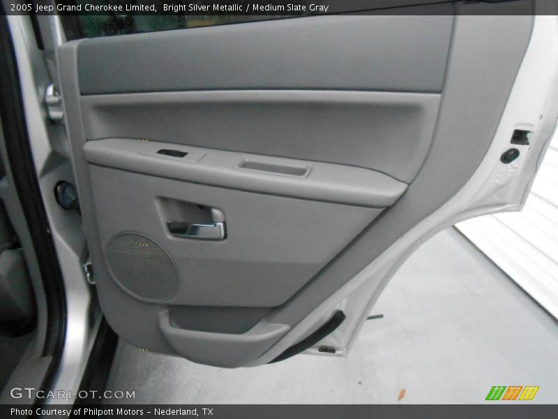 Bright Silver Metallic / Medium Slate Gray 2005 Jeep Grand Cherokee Limited