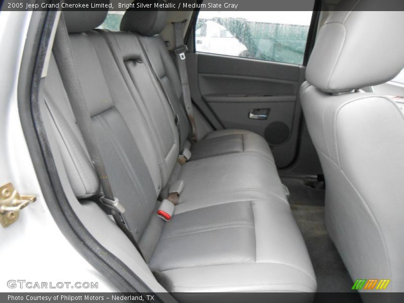 Bright Silver Metallic / Medium Slate Gray 2005 Jeep Grand Cherokee Limited