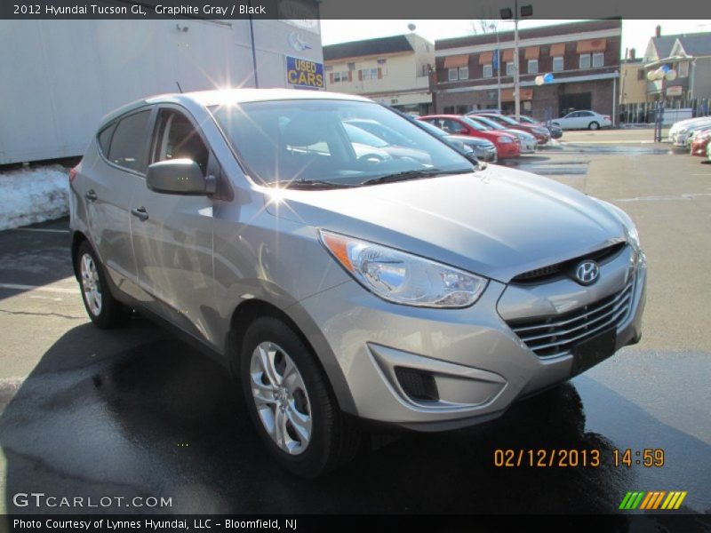 Graphite Gray / Black 2012 Hyundai Tucson GL