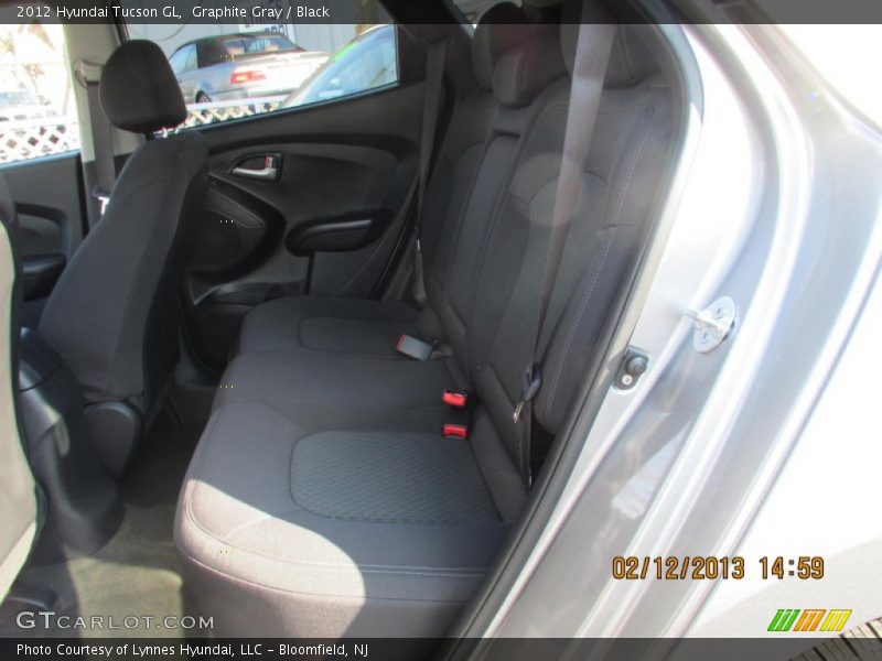 Graphite Gray / Black 2012 Hyundai Tucson GL