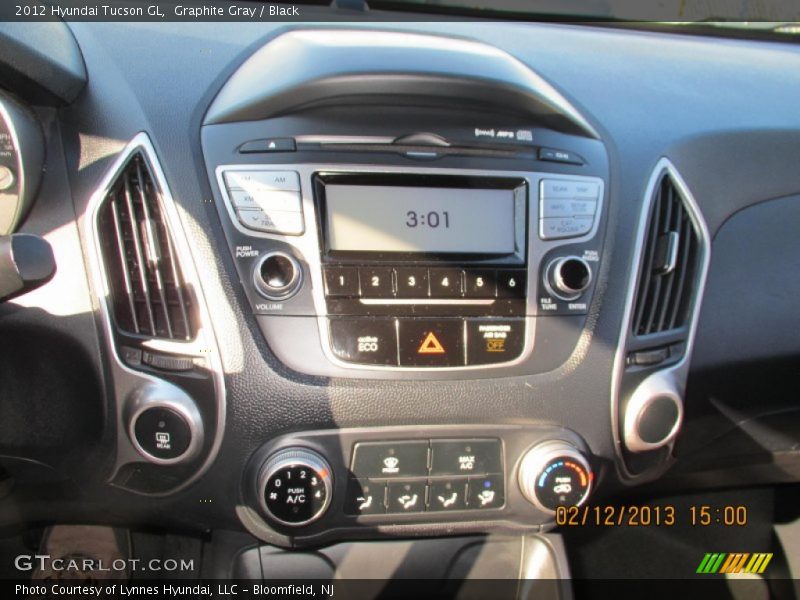 Graphite Gray / Black 2012 Hyundai Tucson GL