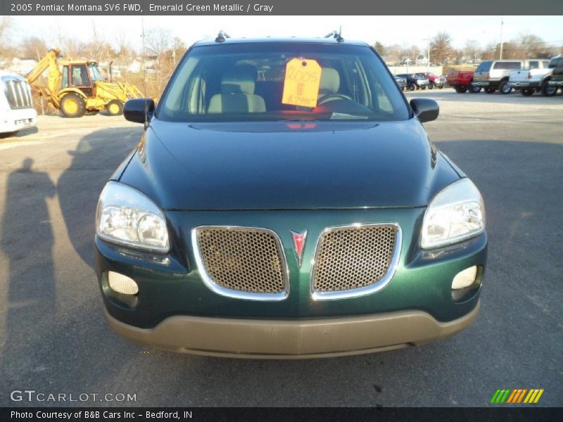 Emerald Green Metallic / Gray 2005 Pontiac Montana SV6 FWD