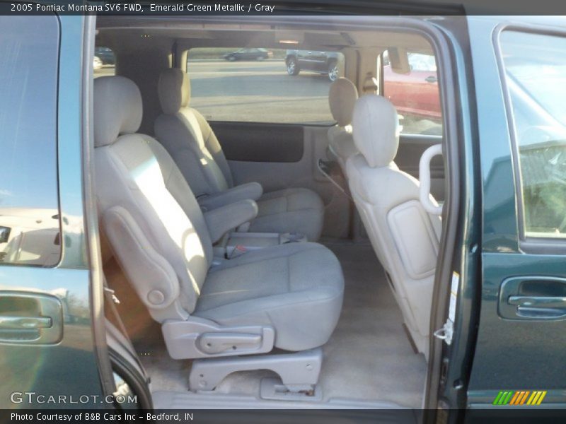 Emerald Green Metallic / Gray 2005 Pontiac Montana SV6 FWD