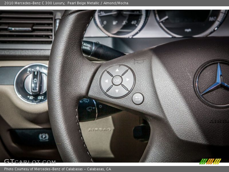 Pearl Beige Metallic / Almond/Mocha 2010 Mercedes-Benz C 300 Luxury