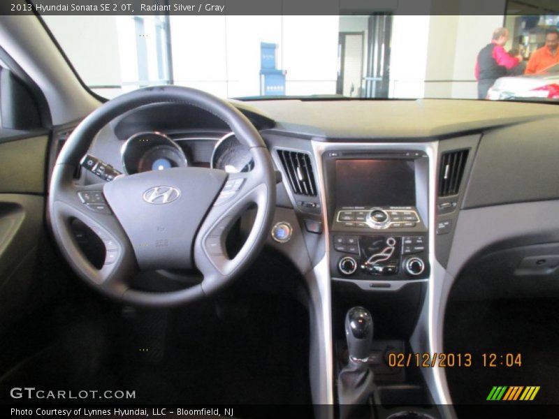 Radiant Silver / Gray 2013 Hyundai Sonata SE 2.0T
