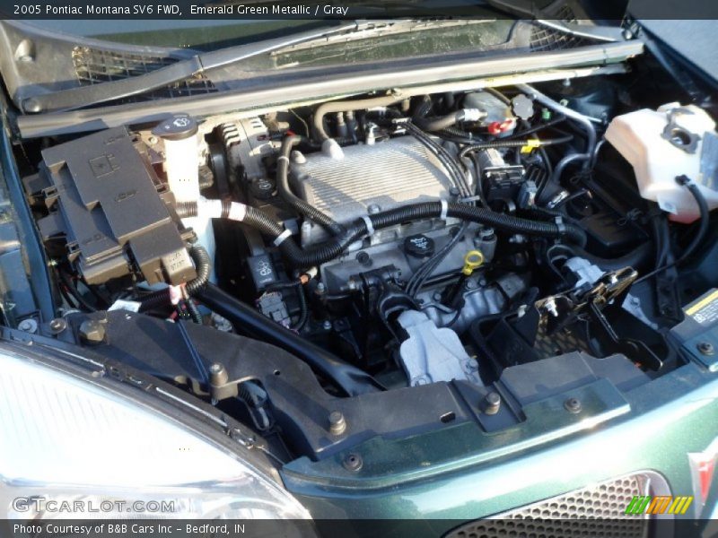 Emerald Green Metallic / Gray 2005 Pontiac Montana SV6 FWD