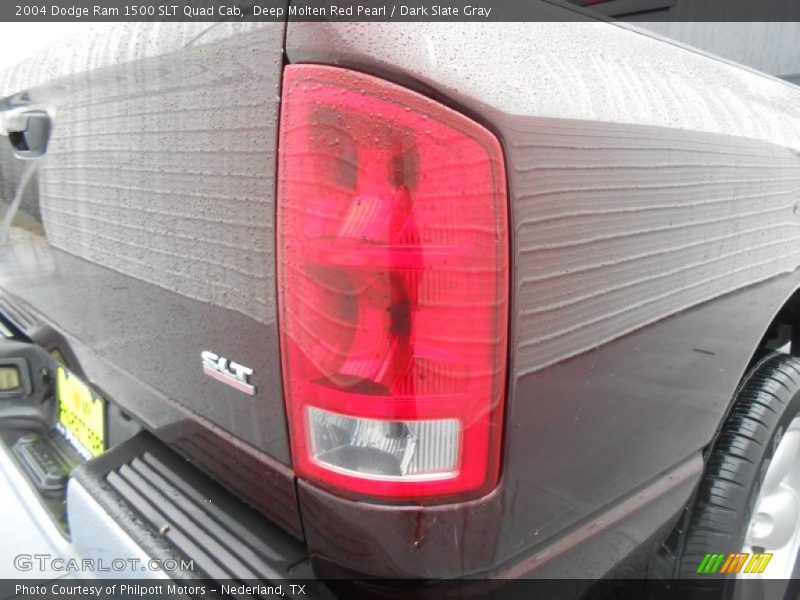 Deep Molten Red Pearl / Dark Slate Gray 2004 Dodge Ram 1500 SLT Quad Cab