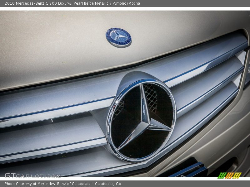 Pearl Beige Metallic / Almond/Mocha 2010 Mercedes-Benz C 300 Luxury