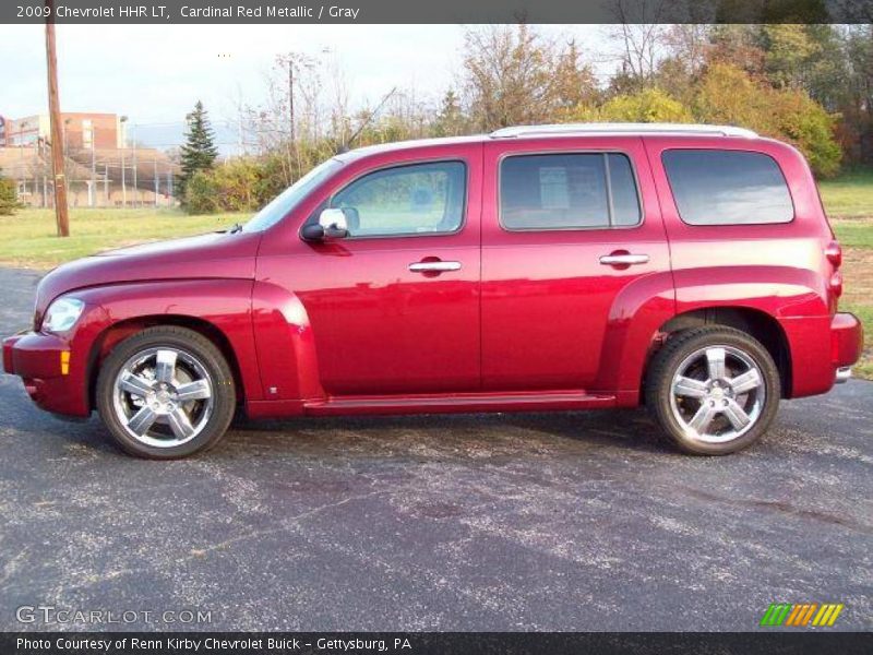 Cardinal Red Metallic / Gray 2009 Chevrolet HHR LT