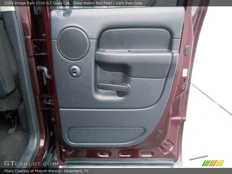 Deep Molten Red Pearl / Dark Slate Gray 2004 Dodge Ram 1500 SLT Quad Cab